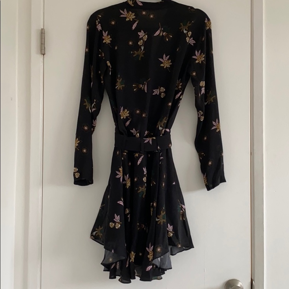 A.L.C. Campbell Dress in Black Multi - Picture 8 of 11